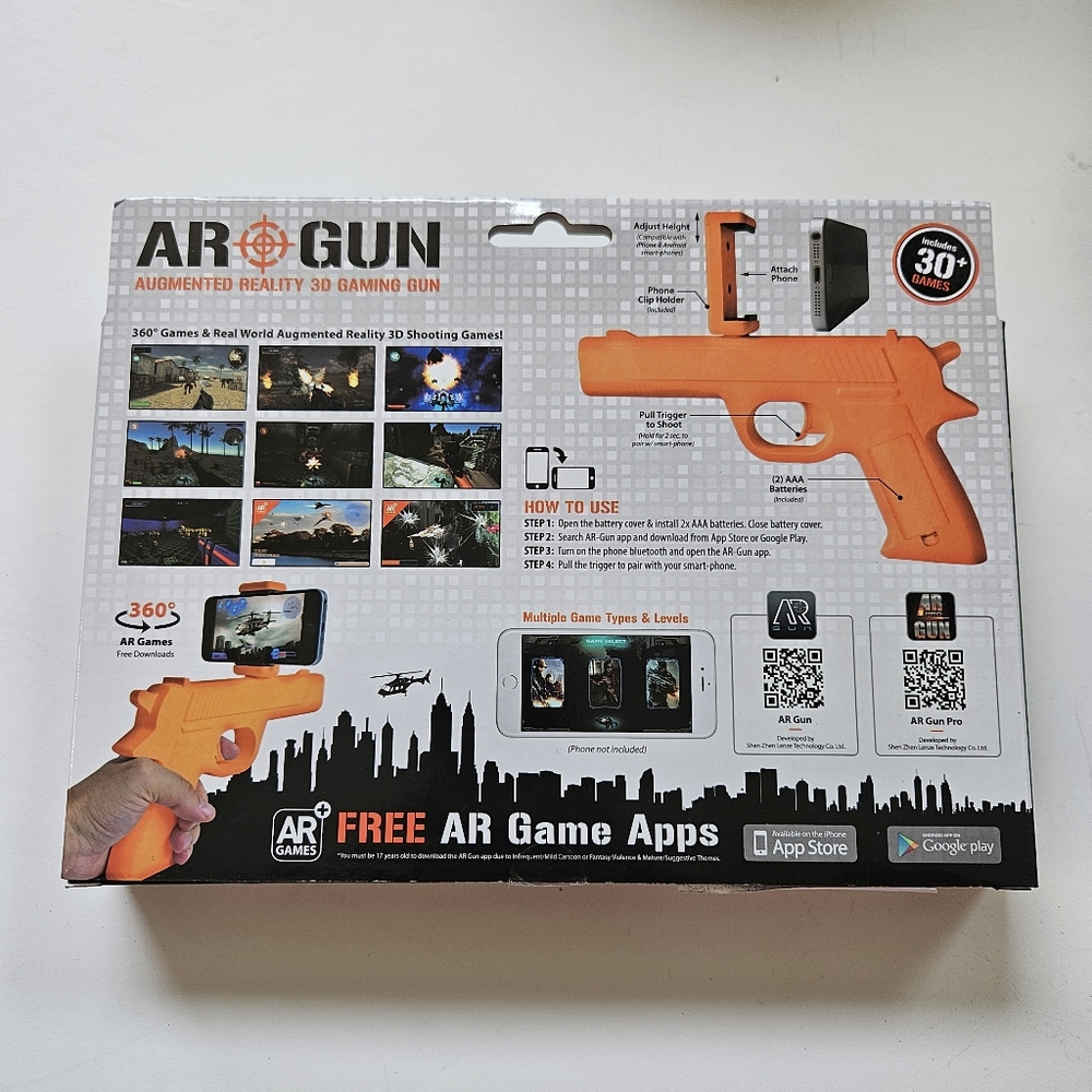 AR Toy Gun For Video Game Playing - Picture 5 of 7